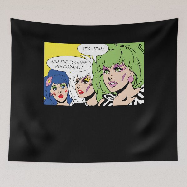 Item preview, Our Songs Are Better! Jem and the Holograms Meme designed and sold by helmoDsg.