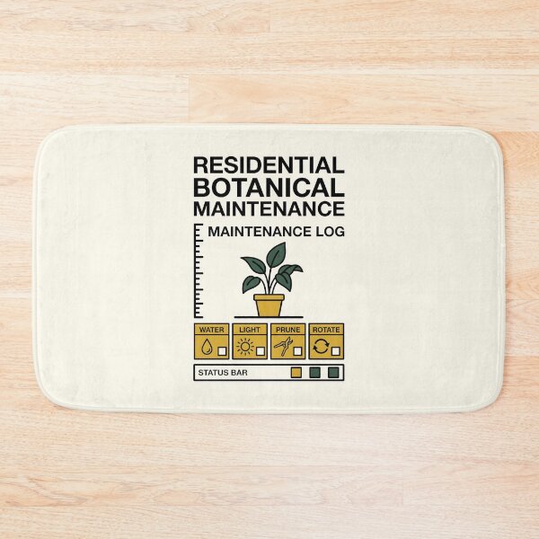 Item preview, Residential Botanical Maintenance Plant Lover Gardening Humor designed and sold by SplashTastic.