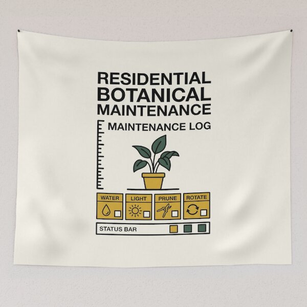 Item preview, Residential Botanical Maintenance Plant Lover Gardening Humor designed and sold by SplashTastic.