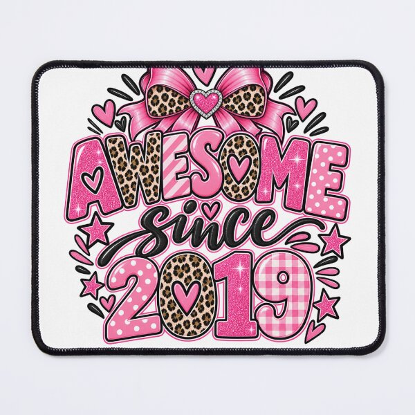 Item preview, Awesome Since 2019 Born In 2019 Birthday Girl Woman designed and sold by drawwiika+44.