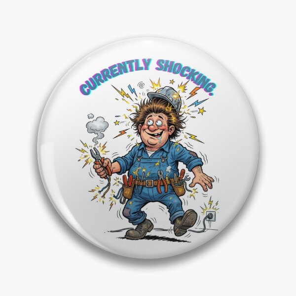 Item preview, Currently Shocking Electrician designed and sold by BikTee.