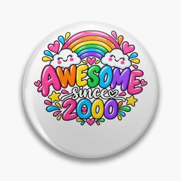 Item preview, Awesome Since 2000 Birth Year Birthday  Born 2000 designed and sold by drawwiika+44.