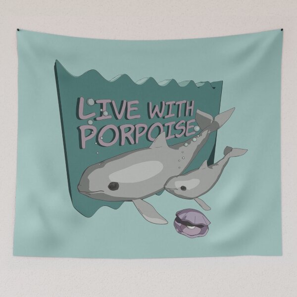 Item preview, Live With Porpoise designed and sold by Spiritchle.