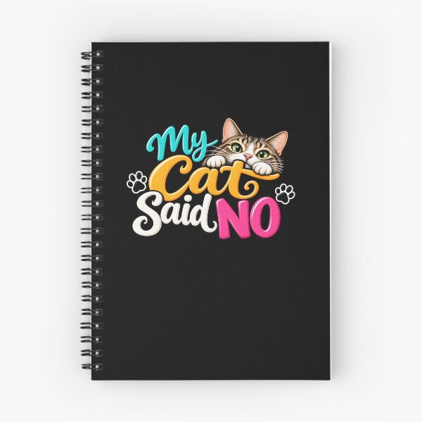 Item preview, My Cat Said No designed and sold by Elisabeth Lucas.