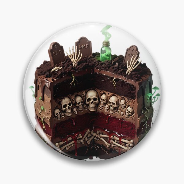 Item preview, Anatomy of the Grave Cake: The Buried Treasure of Horrors designed and sold by HoMya.