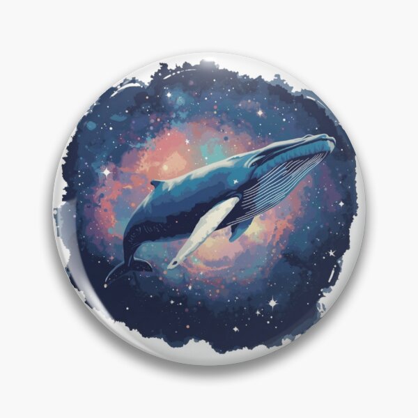 Item preview, Majestic Cosmic Whale Drift designed and sold by Stylestickers55.