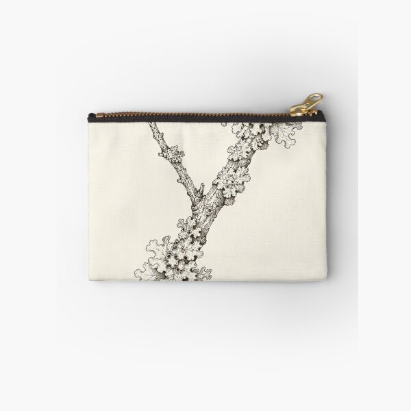 Item preview, Lichen-Covered Branch Study | Cottagecore Nature Print designed and sold by Zaramodo.