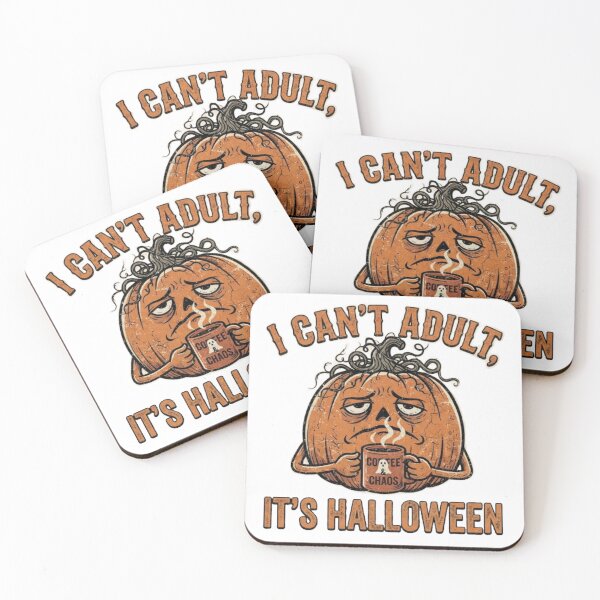 Item preview, I cant adult, Its Halloween designed and sold by lockdownmind.