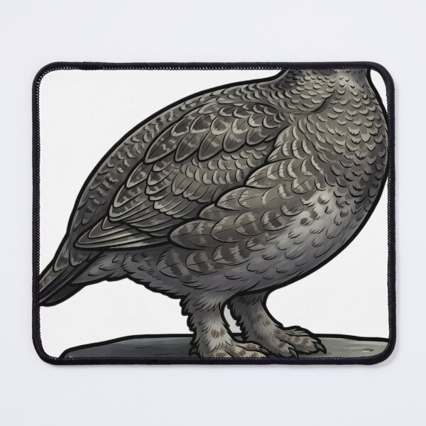 Item preview, Mystic Outlands — Ptarmigan on a Low Carved Stone Slab designed and sold by IllumeInk.