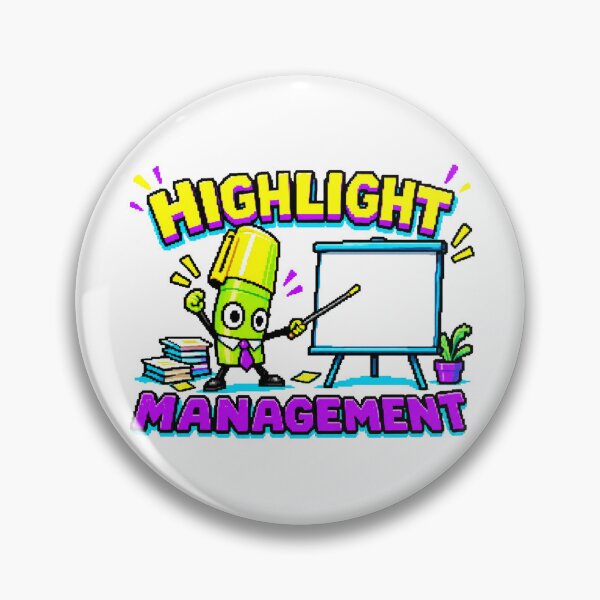 Item preview, HIGHLIGHT MANAGEMENT designed and sold by BRIGHT BITS BOUTIQUE.