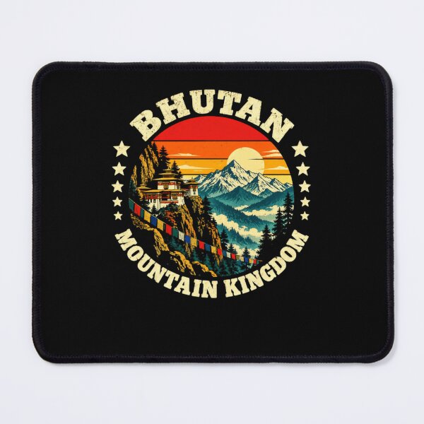 Item preview, Bhutan Mountain Kingdom Travel Explorer Himalaya Vacation designed and sold by HumansStuck12.