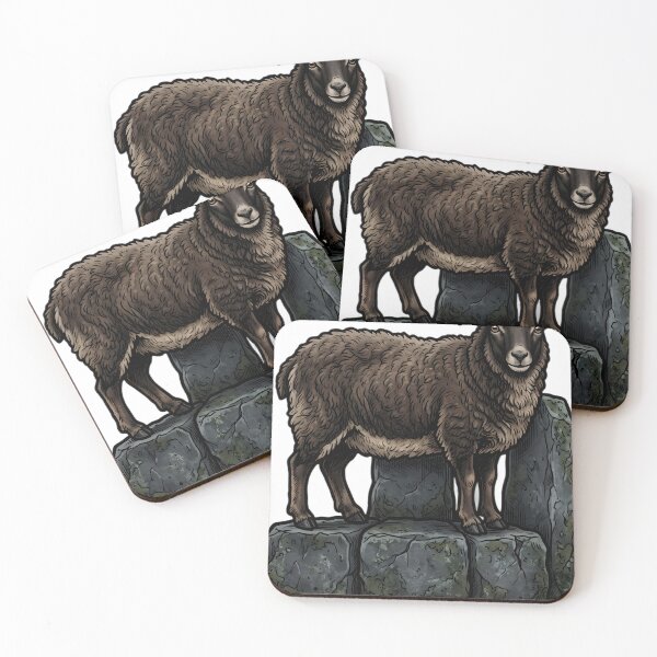 Item preview, Mystic Outlands — Soay Sheep at a Broken Stone Circle designed and sold by IllumeInk.