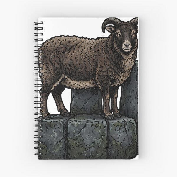 Item preview, Mystic Outlands — Soay Sheep at a Broken Stone Circle designed and sold by IllumeInk.