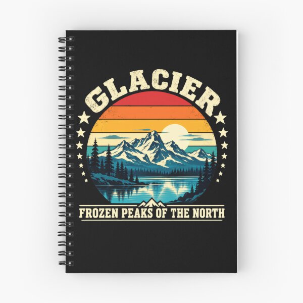 Item preview, Glacier Frozen Peaks Of The North National Park Mountain Hiking Travel designed and sold by JonesFlora2025.