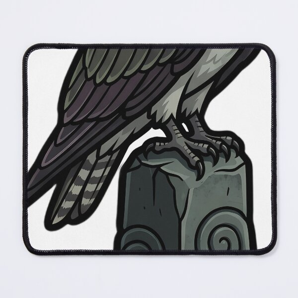 Item preview, Mystic Outlands — Osprey on a Tall Sea Stack Stone designed and sold by IllumeInk.