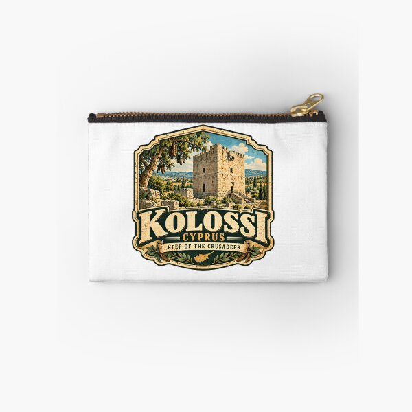 Item preview, Kolossi Cyprus Keep Of The Crusaders Travel History Landmark designed and sold by Simsimah26Parks.