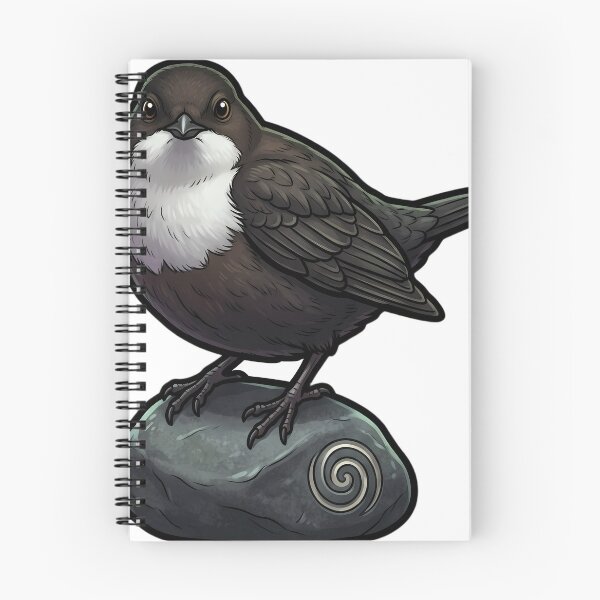 Item preview, Mystic Outlands — Dipper on a Carved River Boulder designed and sold by IllumeInk.
