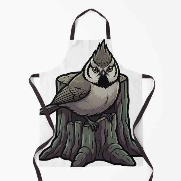 Item preview, Mystic Outlands — Crested Tit on a Carved Pine Monolith designed and sold by IllumeInk.