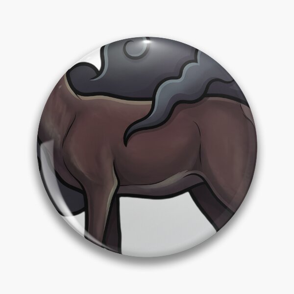 Item preview, Mystic Outlands — Red Deer Hind before a Solid Mist Wall designed and sold by IllumeInk.