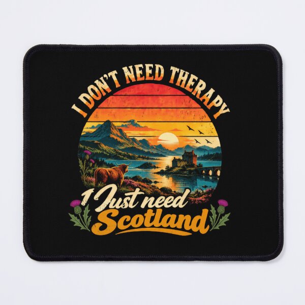 Item preview, I Don't Need Therapy I Just Need Scotland Scottish Pride Travel Lover designed and sold by RetroMini2026.