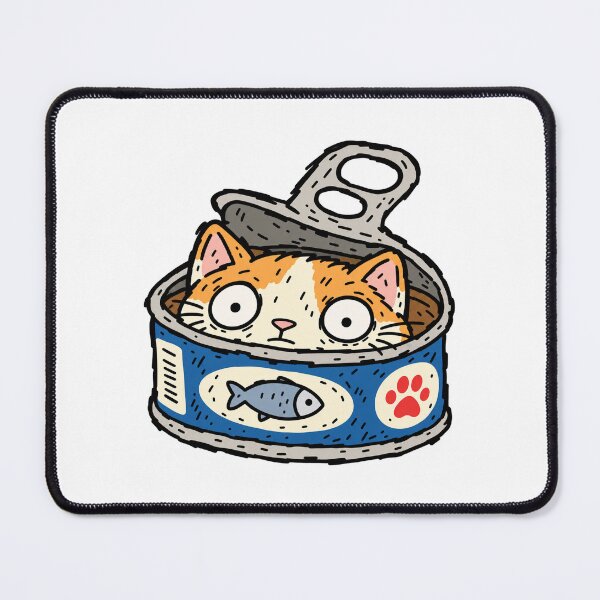 Item preview, Cat Hiding In Cat Food designed and sold by MonkiFlipp.
