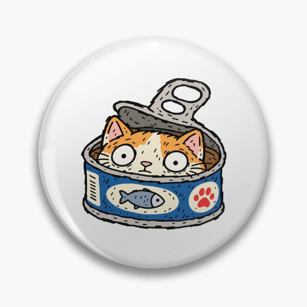 Item preview, Cat Hiding In Cat Food designed and sold by MonkiFlipp.