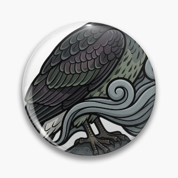 Item preview, Mystic Outlands — Hen Harrier on a Mist-wrapped Crag Stone designed and sold by IllumeInk.