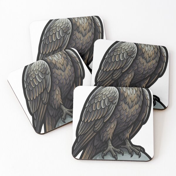 Item preview, Mystic Outlands — Golden Eagle on a Low Weathered Crag Stone designed and sold by IllumeInk.