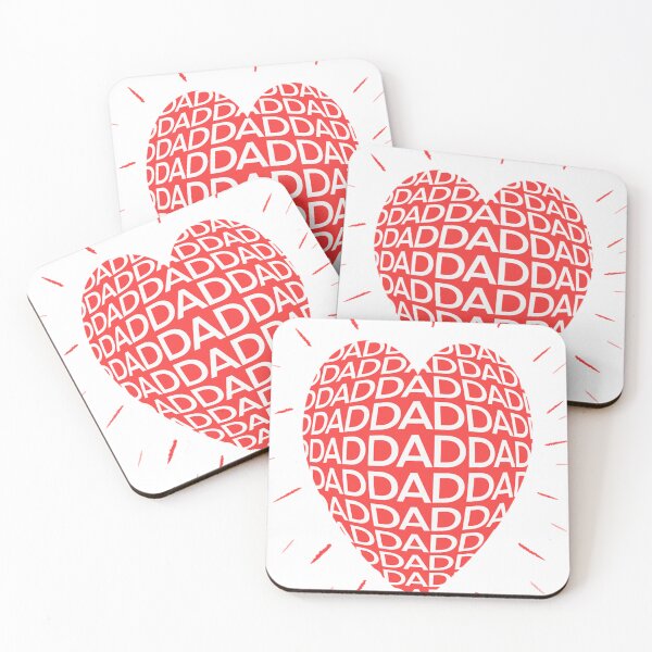 Item preview, Cute Happy Fathers Day Love Heart designed and sold by rsimsshop.