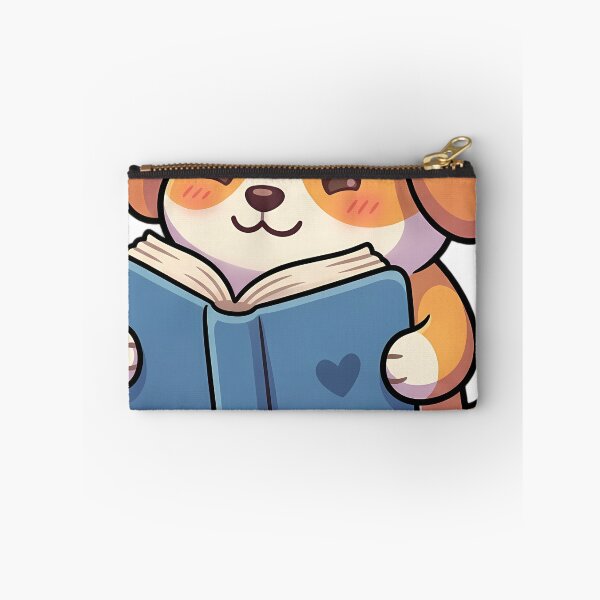 Item preview, Cute Ghost Corgi Puppy Reading a Blue Storybook designed and sold by pumsquare.
