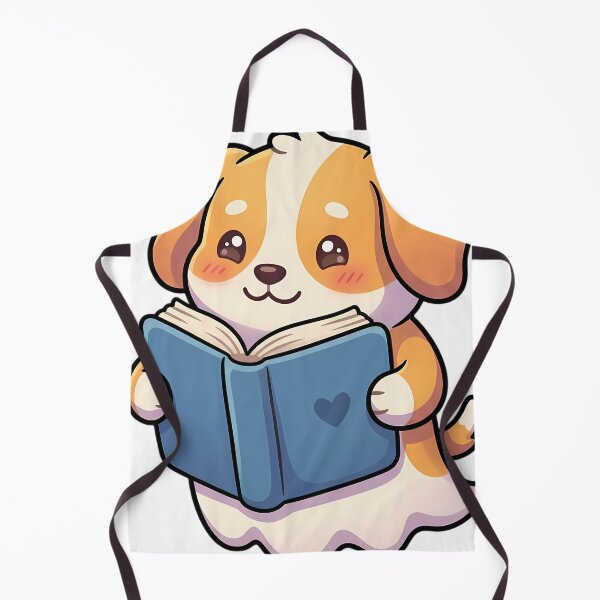 Item preview, Cute Ghost Corgi Puppy Reading a Blue Storybook designed and sold by pumsquare.