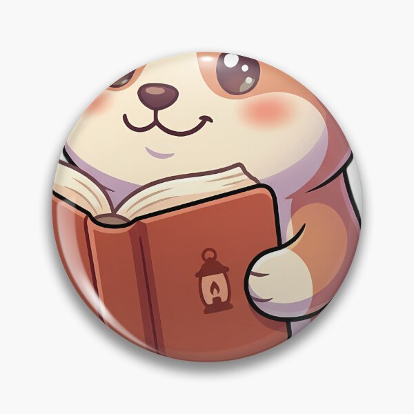 Item preview, Cute Ghost Shiba Inu Puppy Reading a Red Storybook designed and sold by pumsquare.