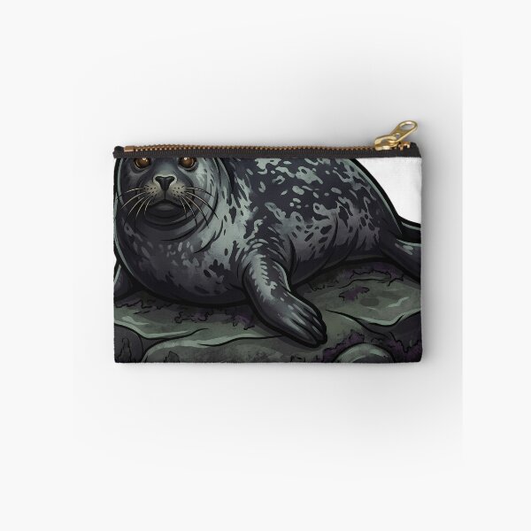 Item preview, Mystic Outlands — Grey Seal on a Low Sea Skerry designed and sold by IllumeInk.