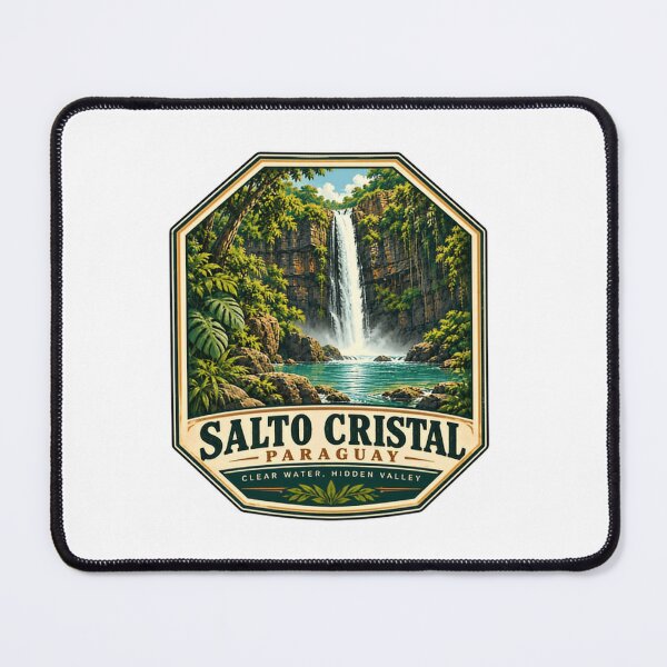 Item preview, Salto Cristal Paraguay Clear Water, Hidden Valley Nature Traveler Souvenir designed and sold by Simsimah26Parks.