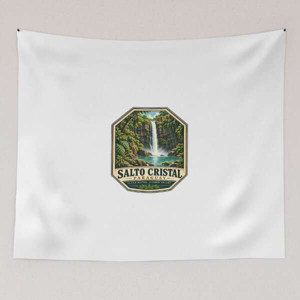 Item preview, Salto Cristal Paraguay Clear Water, Hidden Valley Nature Traveler Souvenir designed and sold by Simsimah26Parks.