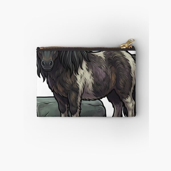 Item preview, Mystic Outlands — Shetland Pony beside a Fallen Standing Stone designed and sold by IllumeInk.