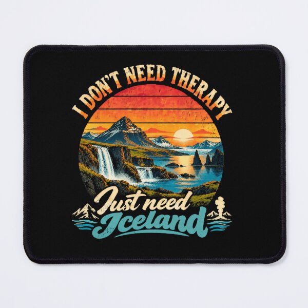 Item preview, I Don't Need Therapy Just Need Iceland Adventure Travel Vacation designed and sold by RetroMini2026.