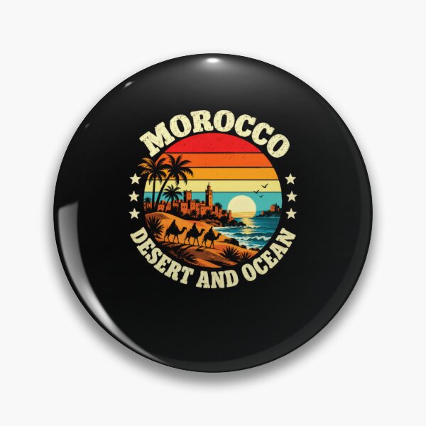 Item preview, Morocco Desert And Ocean Moroccan Travel Adventure designed and sold by HumansStuck12.