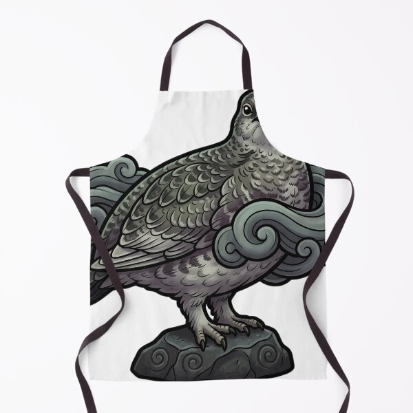 Item preview, Mystic Outlands — Ptarmigan among Solid Mist Shapes designed and sold by IllumeInk.