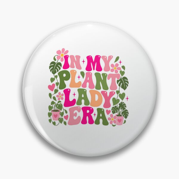 Item preview, In My Plant Lady Era Houseplant Lover Gardener designed and sold by SkeletonsDanger.