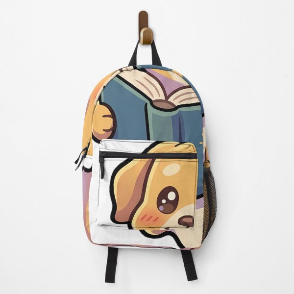 Item preview, Cute Ghost Golden Retriever Puppy Reading a Blue Storybook designed and sold by pumsquare.