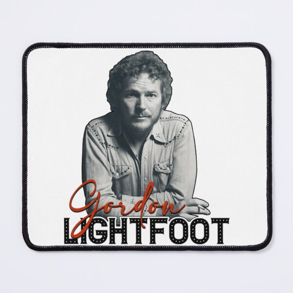 Item preview, Gordon Lightfoot Classic Monochrome Seated Portrait Graphic designed and sold by LesleyKautzer.