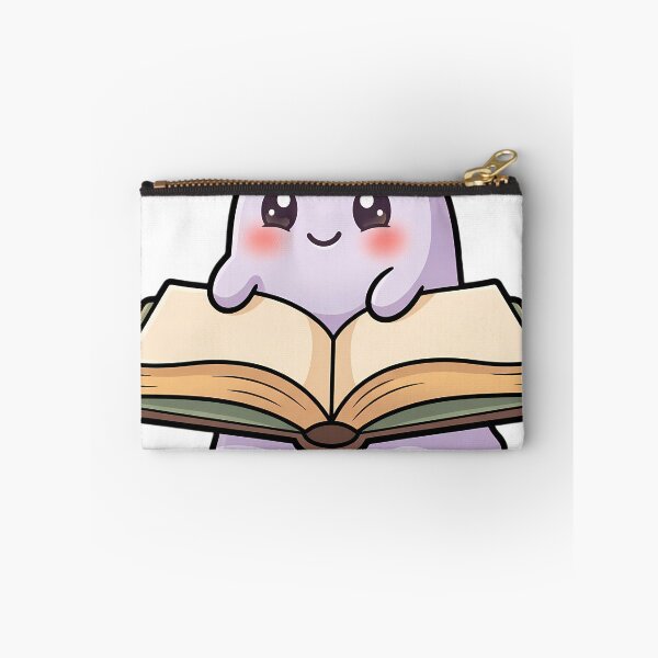 Item preview, Cute Tiny Ghost Peeking Out of an Open Storybook designed and sold by pumsquare.