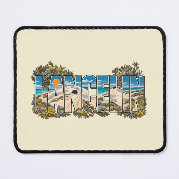Item preview, Lancelin Dunes Western Hiking Australia Vintage Beach Art designed and sold by Yellowriversss.