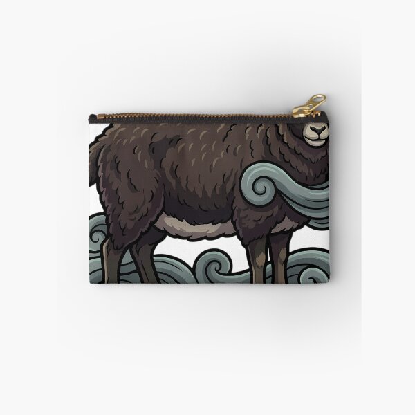 Item preview, Mystic Outlands — Soay Sheep beside a Solid Mist Wave designed and sold by IllumeInk.