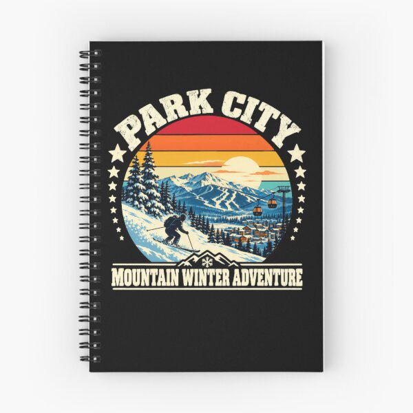 Item preview, Park City Mountain Winter Adventure Skiing Snowboarder Utah Ski Resort designed and sold by HumansStuck12.