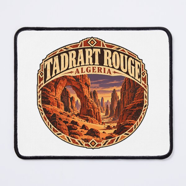 Item preview, Tadrat Rouge Algeria Sahara Desert Travel Adventure Explorer designed and sold by Star3NowForMe.