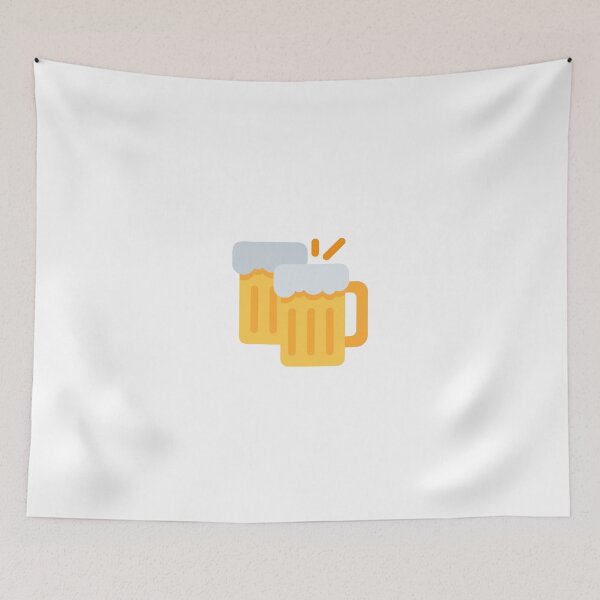 Item preview, Beer emoji designed and sold by CleanOnPoint.