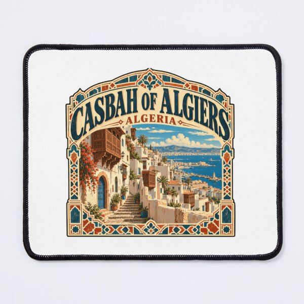 Artikelvorschau, Kasbah von Algier, Algerien – Reiseziel, Kulturerbe, Souvenir entworfen und verkauft von Simsimah26Parks.
