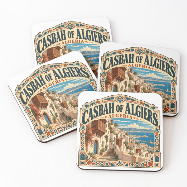 Item preview, Casbah Of Algiers Algeria Travel Destination Heritage Souvenir designed and sold by Simsimah26Parks.